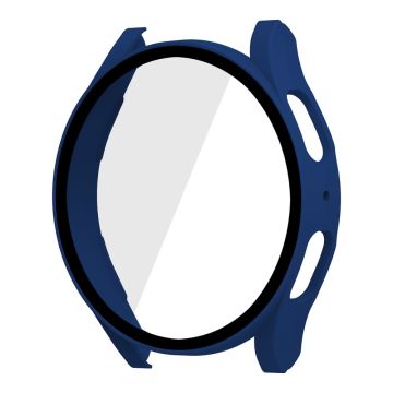 HAT PRINCE Samsung Galaxy Watch 5 (44mm) cover with tempered glass screen protector - Dark Blue