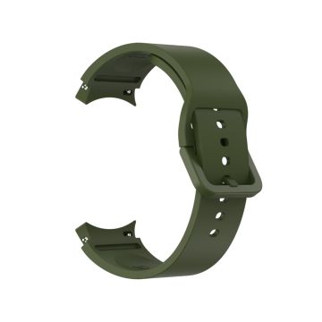 Samsung Galaxy Watch 5 / 4 / 3 simple silicone watch strap - Army Green