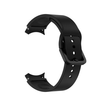 Samsung Galaxy Watch 5 / 4 / 3 simple silicone watch strap - Black