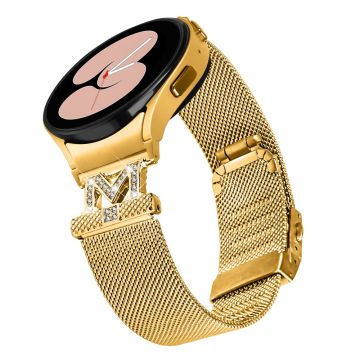 Samsung Galaxy Watch 6 / 6 Classic stainless steel strap with connector -  Gold