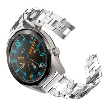 Huawei Watch GT 22mm D-Shape stainless steel watch band - Silver