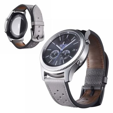 Huawei Watch GT 2 46mm / GT 2e durable leather watch band - Grey