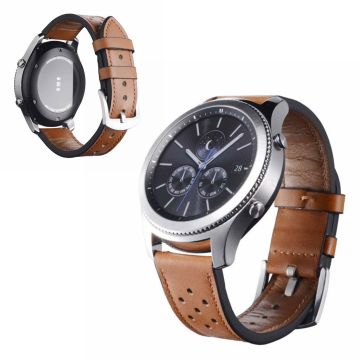 Huawei Watch GT 2 46mm / GT 2e durable leather watch band - Brown