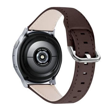 Huawei Watch GT 2e / GT 2 46mm cowhide leather watch strap - Coffee