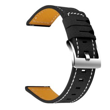 Huawei Watch GT 2e / GT 2 46mm Cowhide genuine leather watch strap - Black