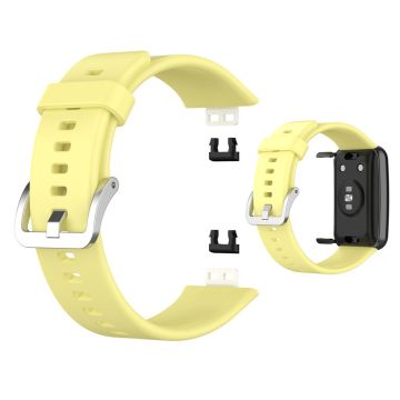 Huawei Watch Fit silicone watch band - Yellow