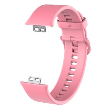 Huawei Watch Fit simple silicone watch band - Pink