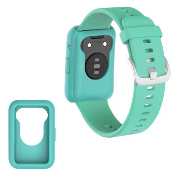 Huawei Watch Fit silicone cover - Cyan