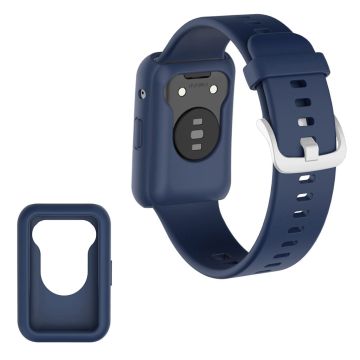 Huawei Watch Fit silicone cover - Dark Blue