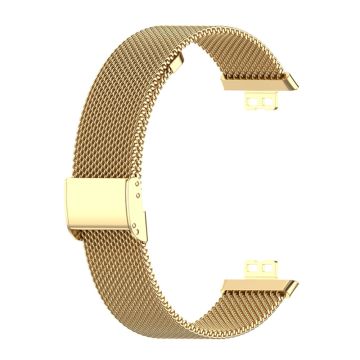 Fashionable stainless steel watch strap for Huawei Watch Fit - Gold