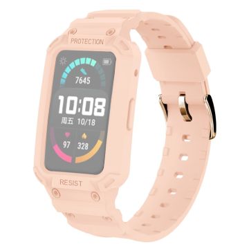 Huawei Watch Fit / Honor Watch ES protective cover with watch strap - Pink