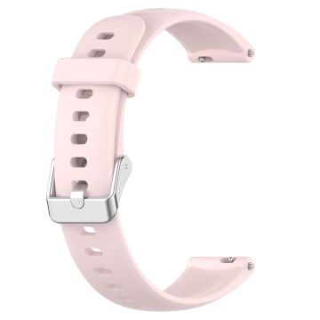 16mm Silicone watch strap for Huawei and Casio watch - Light Pink