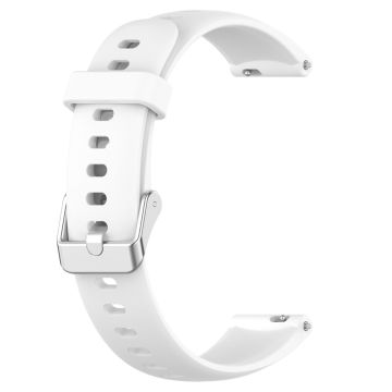 16mm Silicone watch strap for Huawei and Casio watch - White