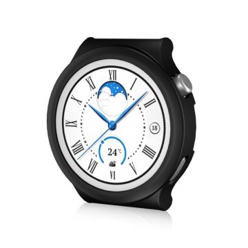 Huawei Watch GT 3 Pro 43mm matte cover with tempered glass - Black