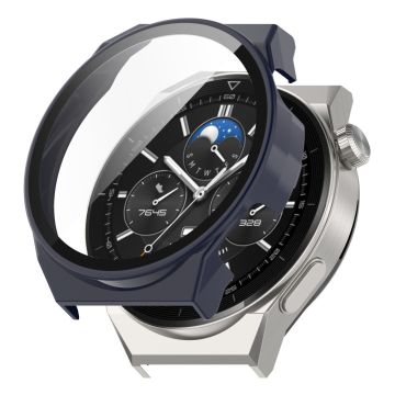 Huawei Watch GT 3 Pro 46mm cover with tempered glass screen protector - Ink Blue