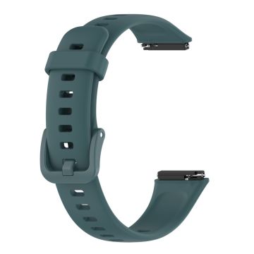 Huawei Band 7 silicone watch strap - Dark Green