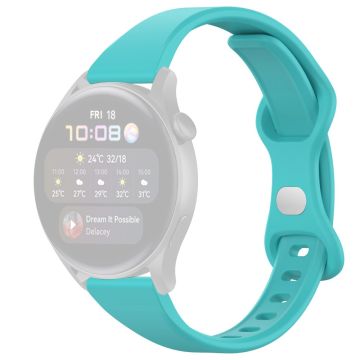 22mm silicone strap for Huawei watch - Teal Green