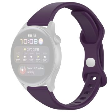 22mm silicone strap for Huawei watch - Dark Purple