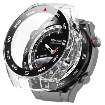 Huawei Watch Ultimate cover with tempered glass - Transparent