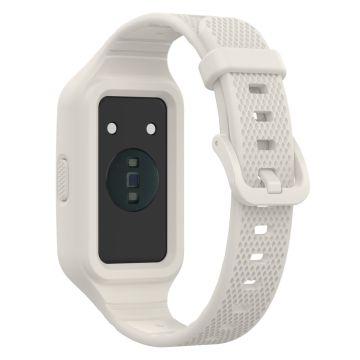 Huawei Band 8 / 7 / 6 silicone strap with cover - Grey