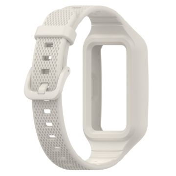 Huawei Band 8 / 7 / Honor Band 6 silicone strap with cover - Grey