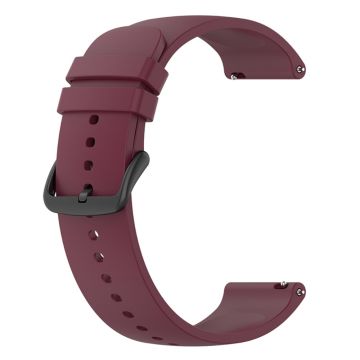 22mm silicone strap for Huawei watch - Wine Red