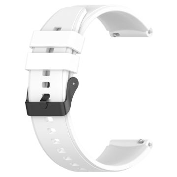 22mm silicone strap for Huawei Watch 4 / 3 / 3 Pro - White