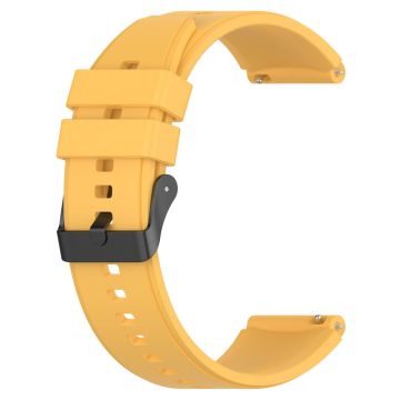 22mm silicone strap for Huawei Watch 4 / 3 / 3 Pro - Yellow