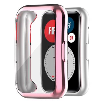 Huawei Watch Fit New / Special Edition / Fit electroplating cover - Pink