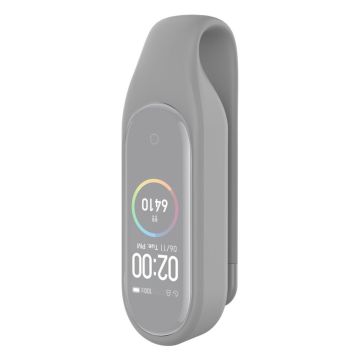 Xiaomi Mi Smart Band 6 / 5 silicone cover clip buckle - Grey
