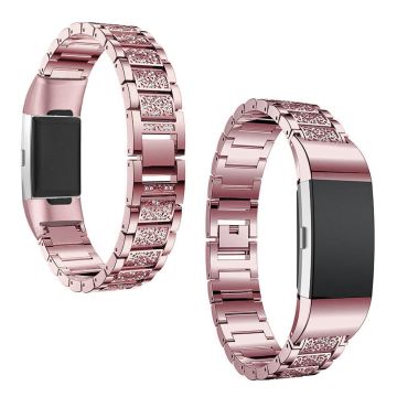 Fitbit Charge 4 / 3 rhinestone décor watch band