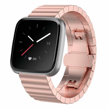 Fitbit Versa stainless steel watch band - Rose Gold