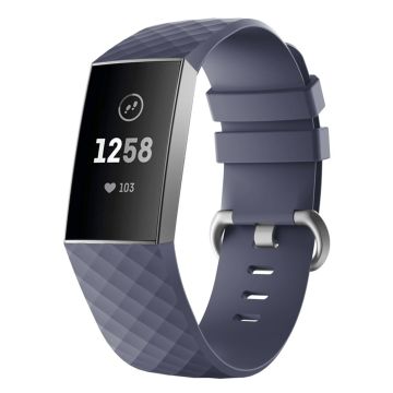 Fitbit Charge 3 klokkereim av silikon - lilla