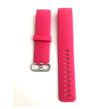 Fitbit Charge 3 soft watch strap - Rose