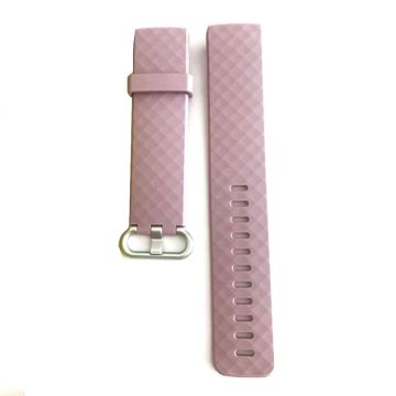 Fitbit Charge 3 soft watch strap - Light Purple