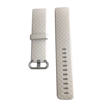 Fitbit Charge 3 soft watch strap - White