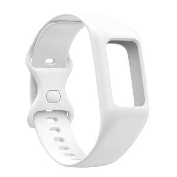 Fitbit Charge 3 simple silicone watch strap - White