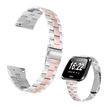 Fitbit Versa 2 / Versa stainless steel chain watch band - Rose Gold