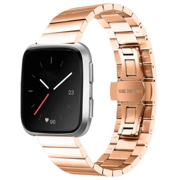 Fitbit Versa 2  / Versa Lite stainless steel watch strap - Rose Gold