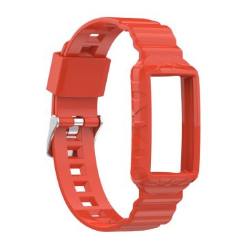 Fitbit Charge 5 / 4 / 3 silicone watch strap with cover - Orange