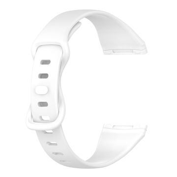 Fitbit Versa 4 / Sense simple watch strap - White Size: L