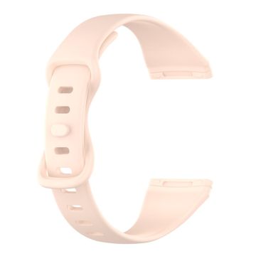 Fitbit Versa 4 / Sense simple watch strap - Pink Size: L