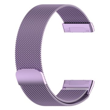 Fitbit Sense 2 / Versa 4 milanese stainless steel watch strap - Light Purple Size: S