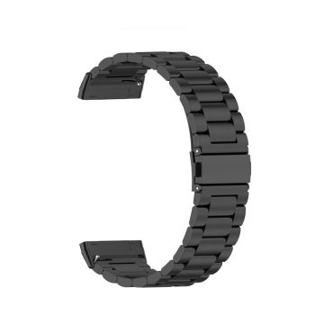 Fitbit Sense 2 / Versa 4 / 3 stainless steel watch strap - Black