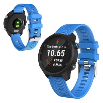 Garmin Vivomove / Forerunner 245 Music / 645 Music silicone watch band - Baby Blue