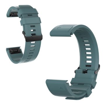 Garmin Fenix 6X / 6X Pro / Fenix 5X / Fenix 5X Plus silicone watch band - Light Green