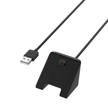 Watch charger stand with cable for Garmin watch