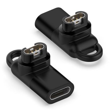 90 degree Type-C charging connector for Garmin watch