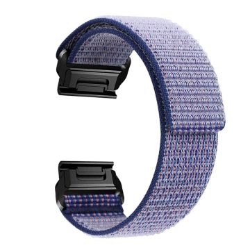 26mm nylon strap for Garmin watch - Light Purple