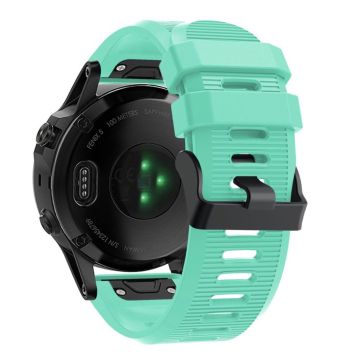 Garmin Fenix 5X Plus silicone watch band - Light Green